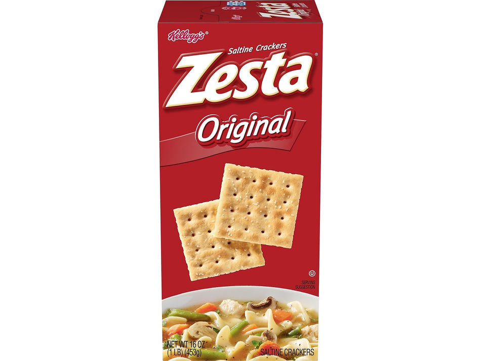 Kellogg's Zesta Original Saltine Crackers, 16 oz.