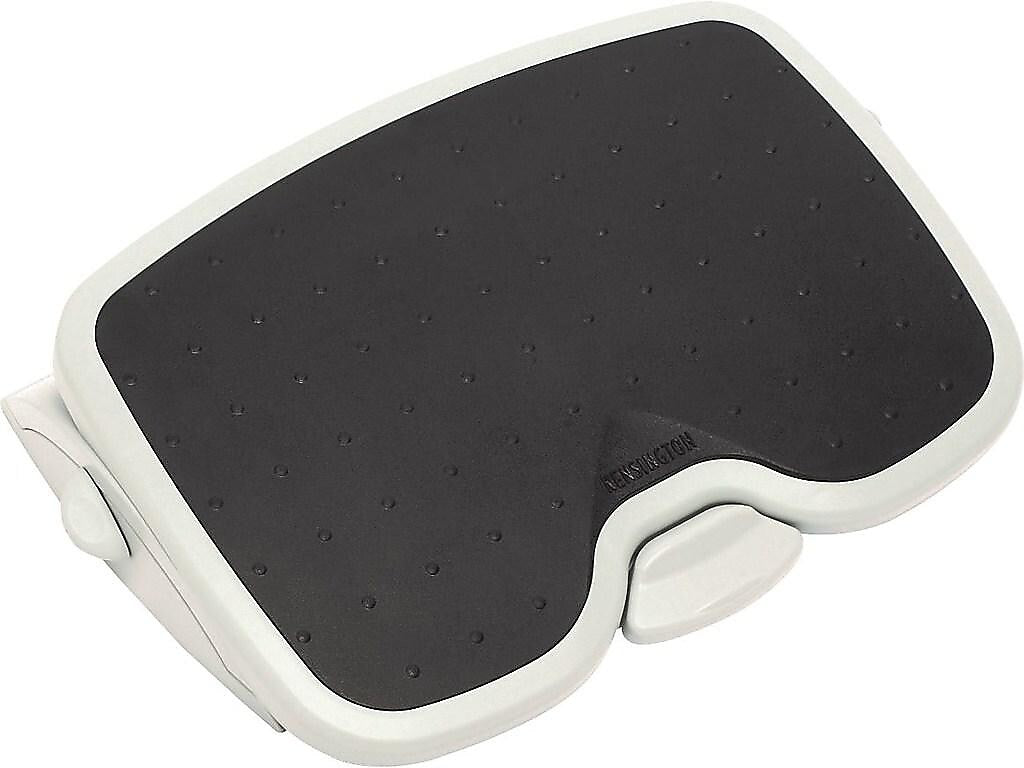 Kensington SmartFit Solemate Plus Tilt Adjustable Footrests, Platinum/Gray