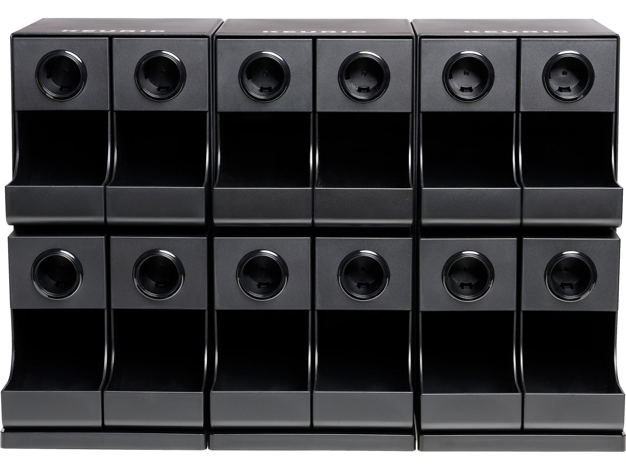 Keurig 12-Compartment Coffee Organizer, Black