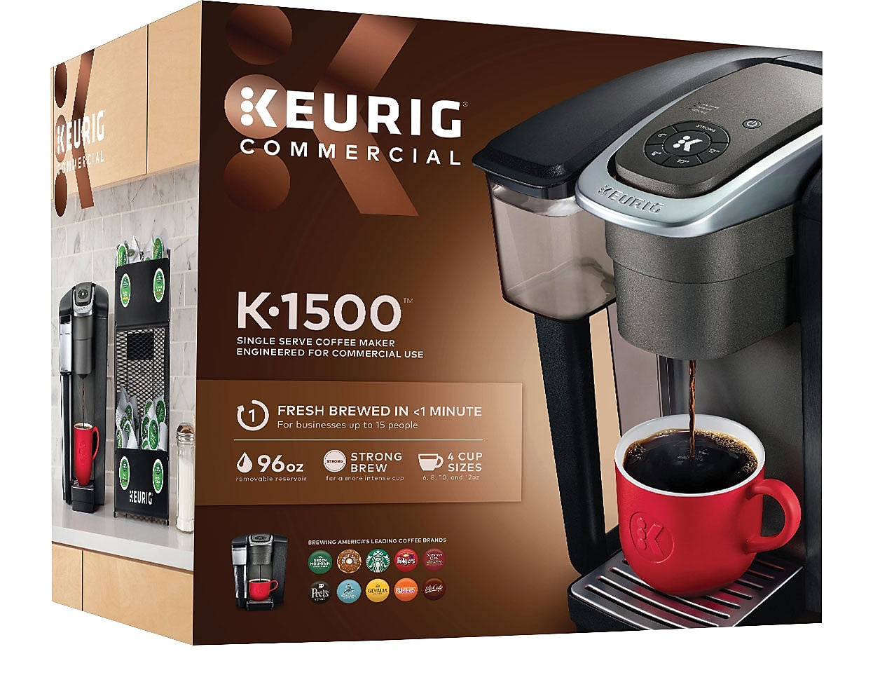 Keurig® K1500 Single Serve Coffee Maker, Black