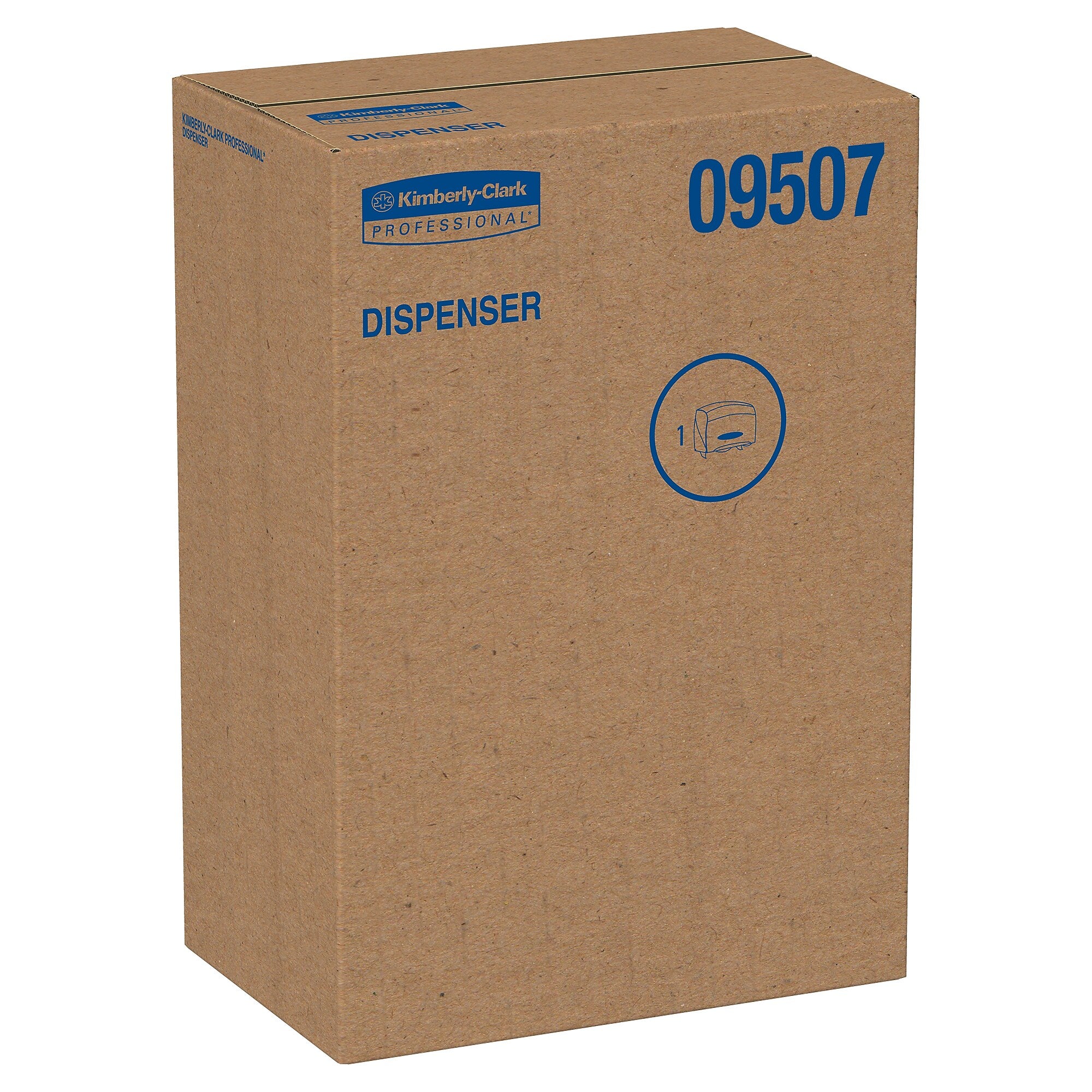 Kimberly-Clark Professional JRT Jr. Escort Jumbo Roll Bathroom Tissue Dispenser with Stub Roll