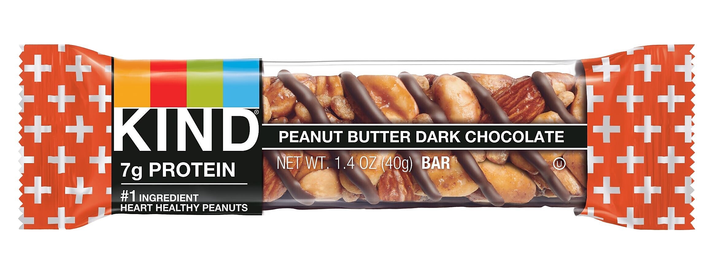 KIND Gluten Free Peanut butter Dark Chocolate Nut Bar, 12 Bars/Box