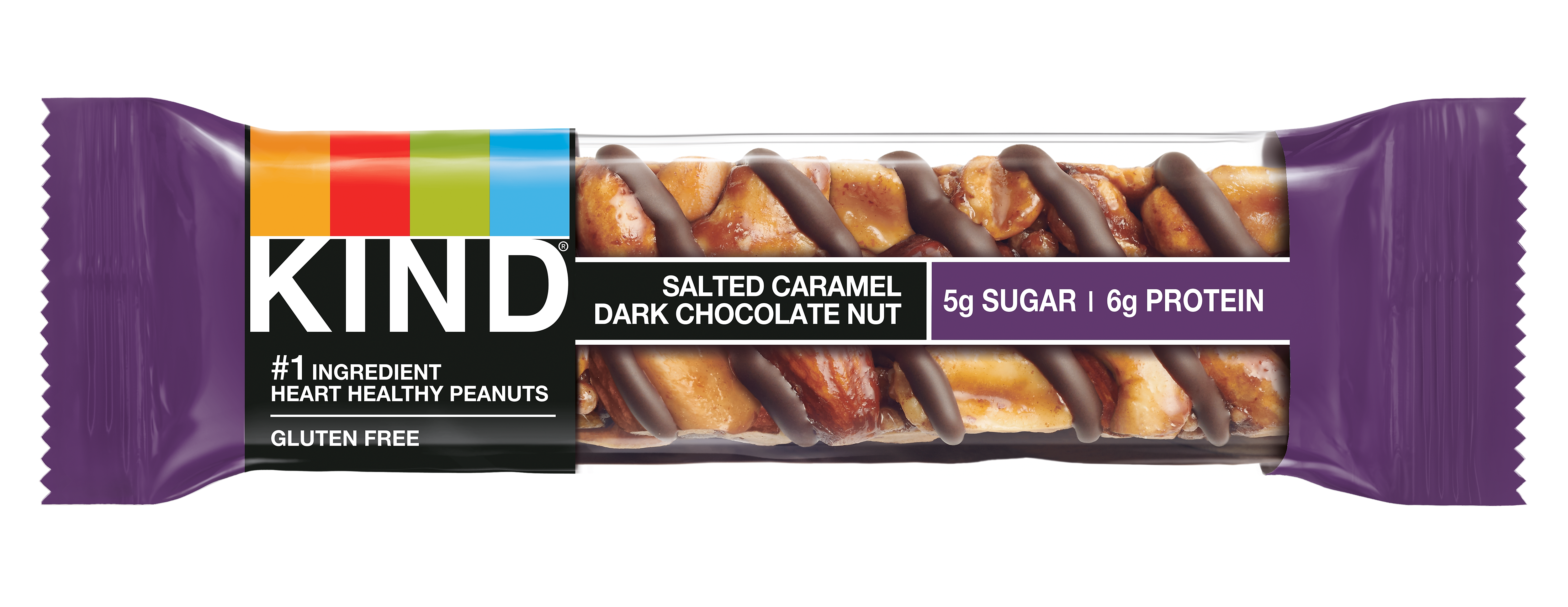 KIND Kind Gluten Free Salted Caramel & Dark Chocolate Nut Bar, 12 Bars/Box
