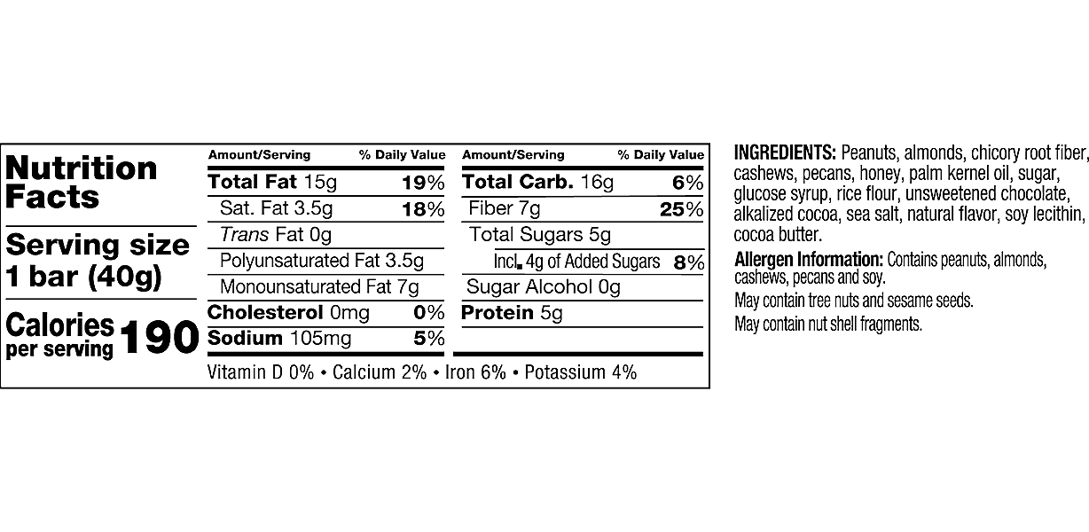 KIND Kind Gluten Free Salted Caramel & Dark Chocolate Nut Bar, 12 Bars/Box