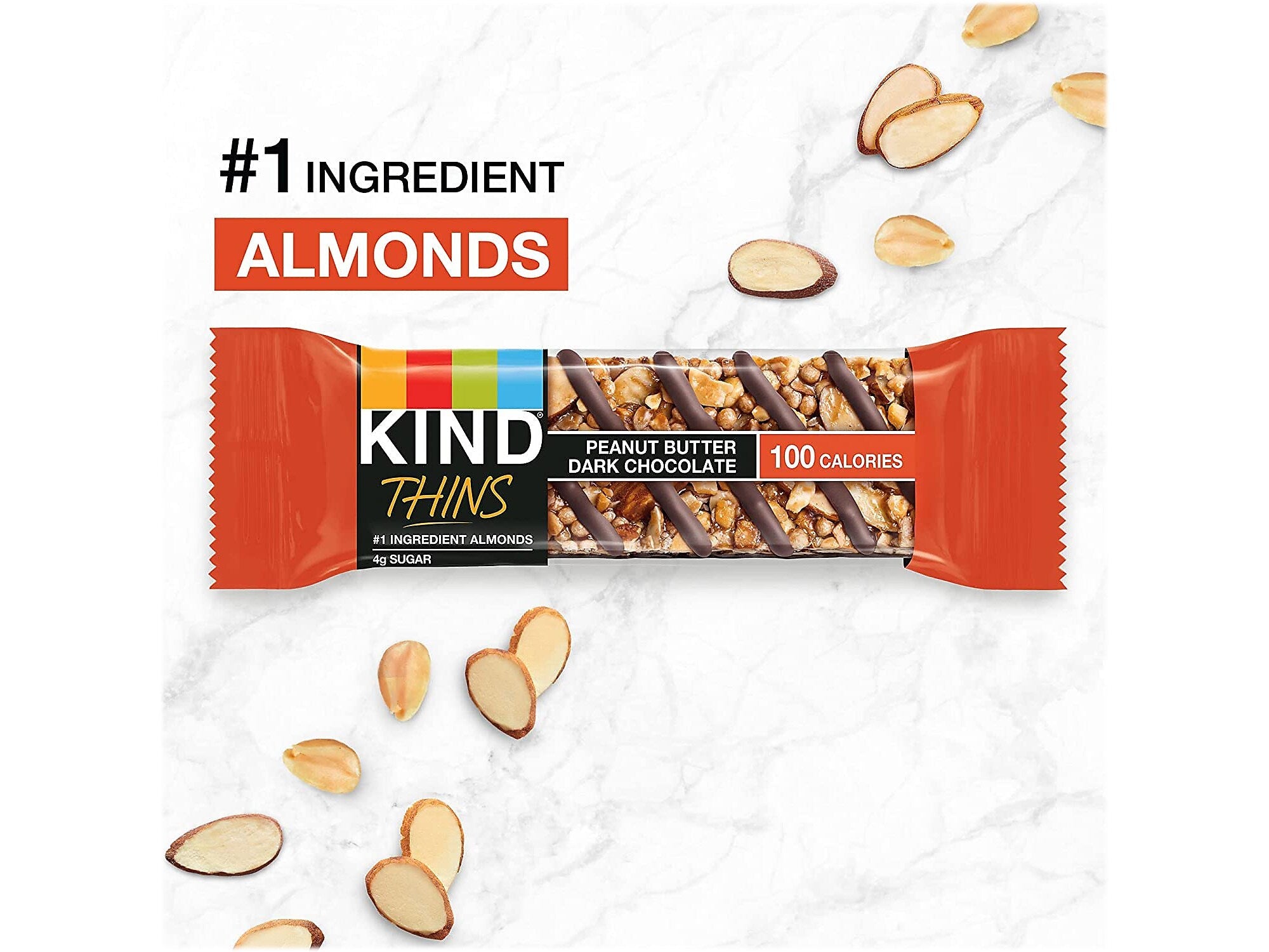KIND Thins Gluten-Free Bar Variety Pack, 14.8 oz., 20 Bars/Box