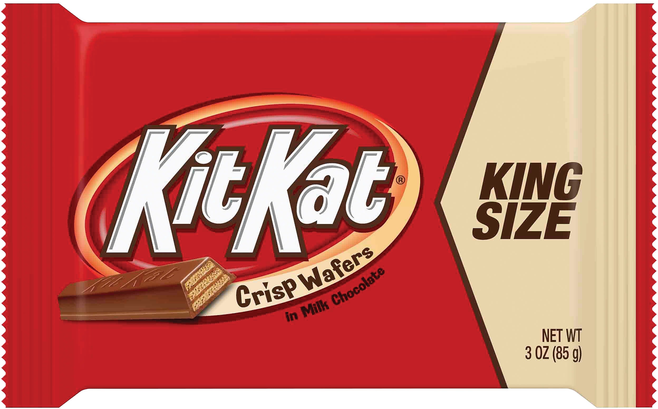 Kit Kat King Size Wafer Bars, 3 oz., 24/Box