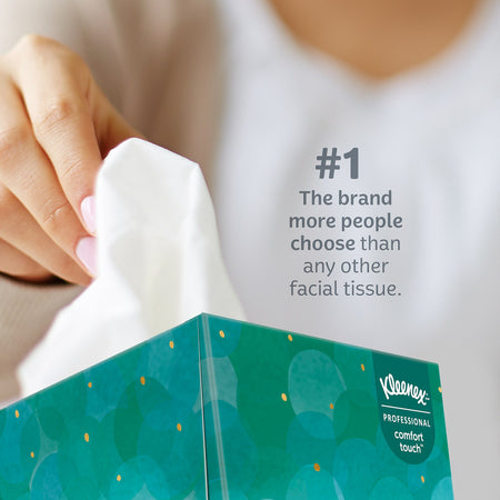 Kleenex Boutique Standard Facial Tissues, 2-Ply, 90 Sheets/Box, 6/Pack