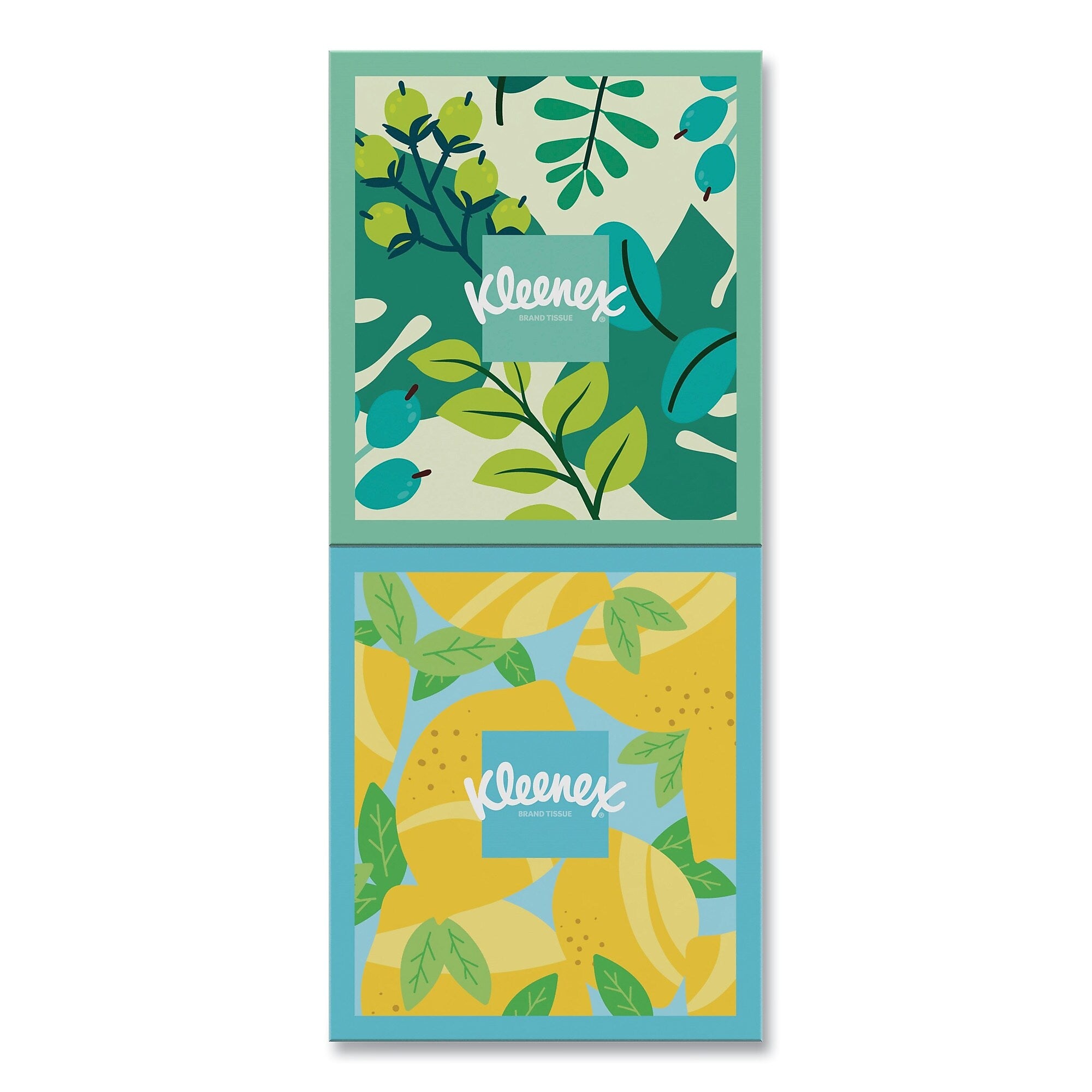 Kleenex Lotion Facial Tissue, 3-Ply, White, 60 Sheets/Box, 4 Boxes/Pack, 8 Packs/Carton
