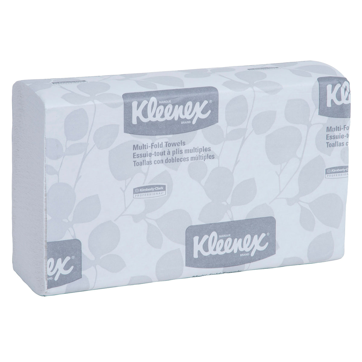 Kleenex Multifold Paper Towels, 1-Ply, 150 Sheets/Pack, 4 Packs/Carton