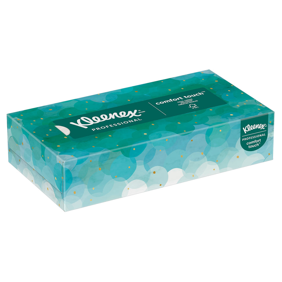 Kleenex Professional Standard Facial Tissue, 2-Ply, White, 100 Sheets/Box