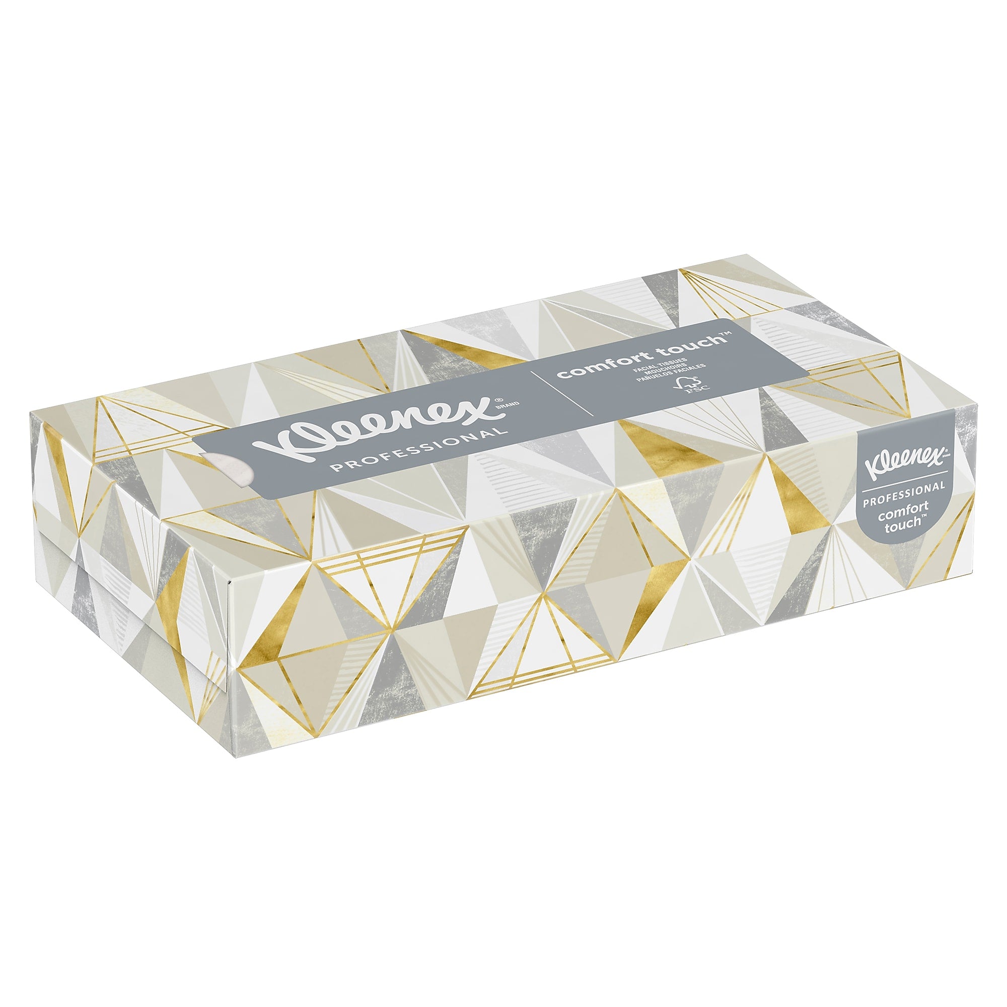 Kleenex Professional Standard Facial Tissue, 2-ply, White, 125 Tissues/Box