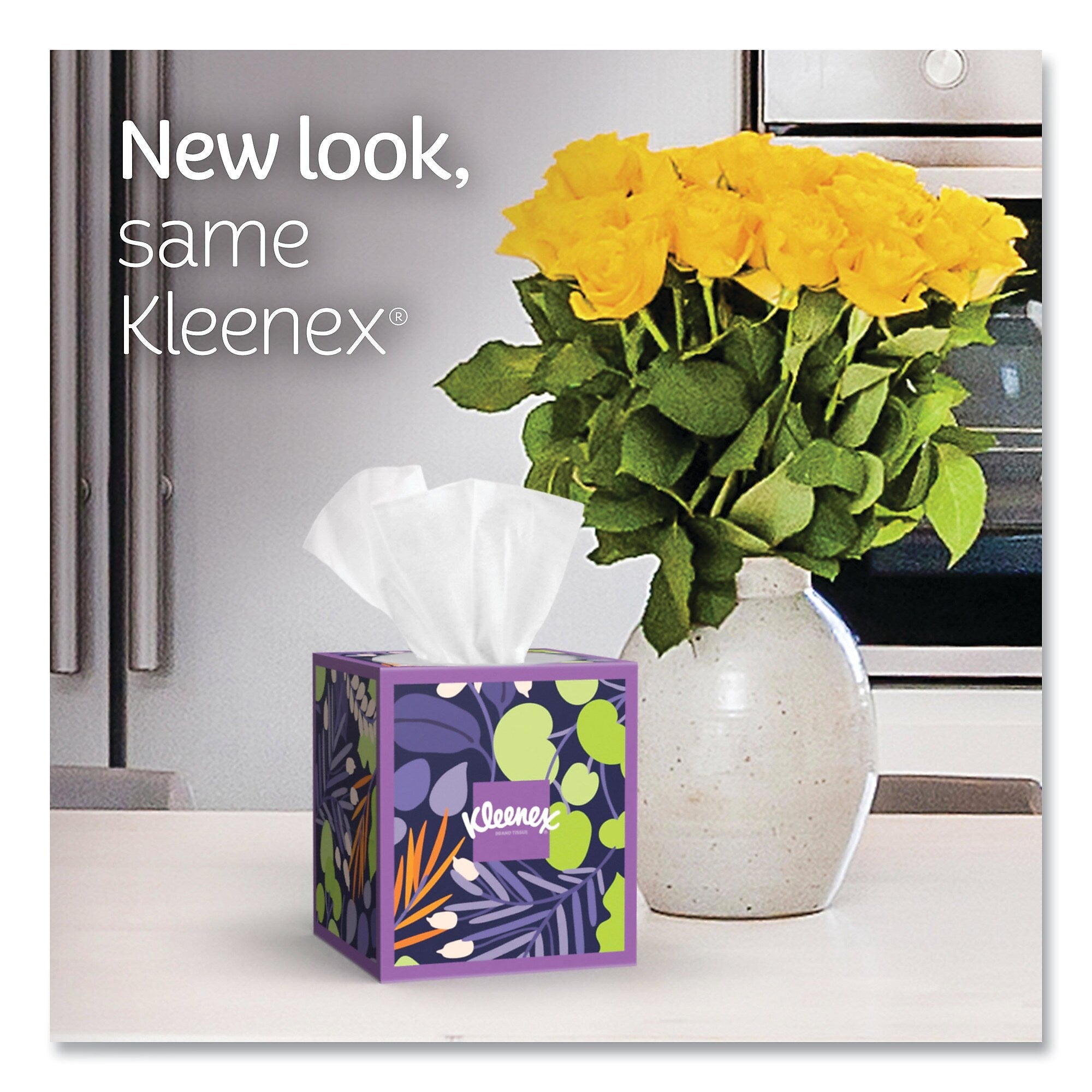 Kleenex Ultra Soft Facial Tissue, 3-Ply, White, 60 Sheets/Box, 4 Boxes/Pack, 3 Packs/Carton