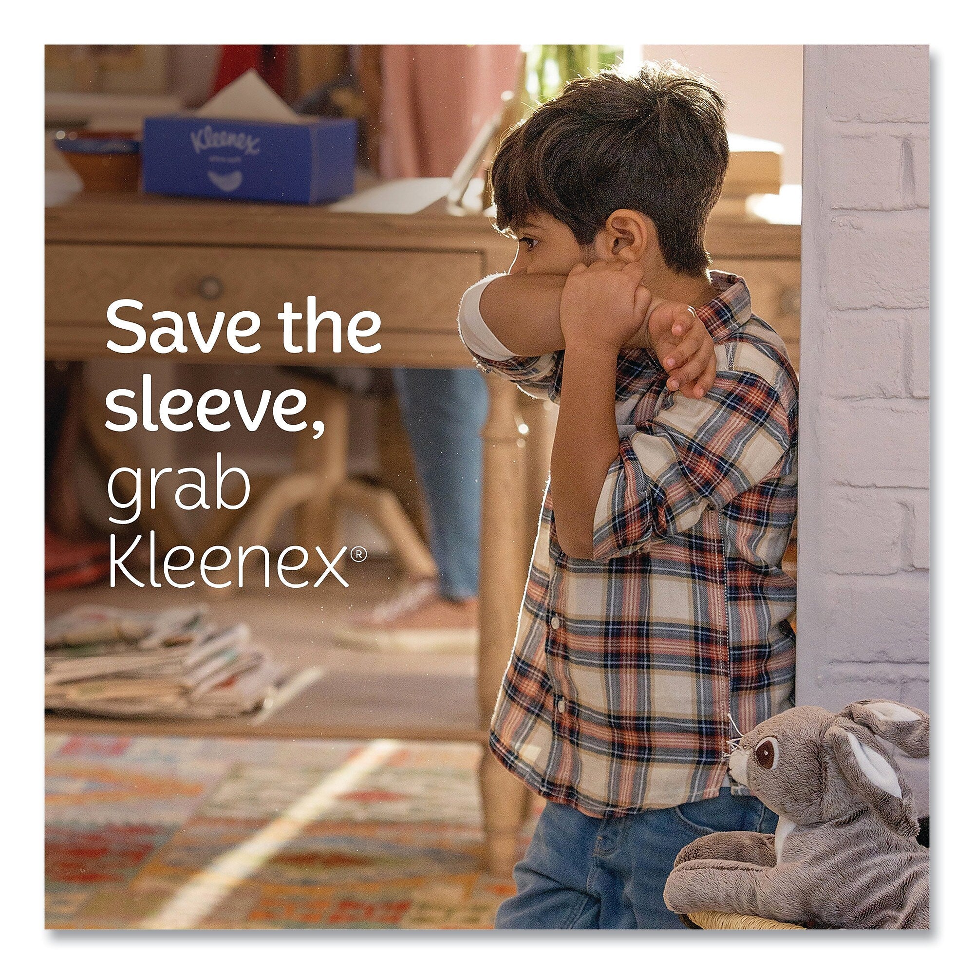 Kleenex Ultra Soft Facial Tissue, 3-Ply, White, 60 Sheets/Box, 4 Boxes/Pack, 3 Packs/Carton