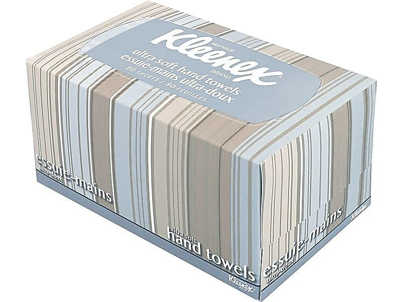 Kleenex Ultra Soft Single Fold Paper Towels, 1-ply, 70 Sheets/Pack