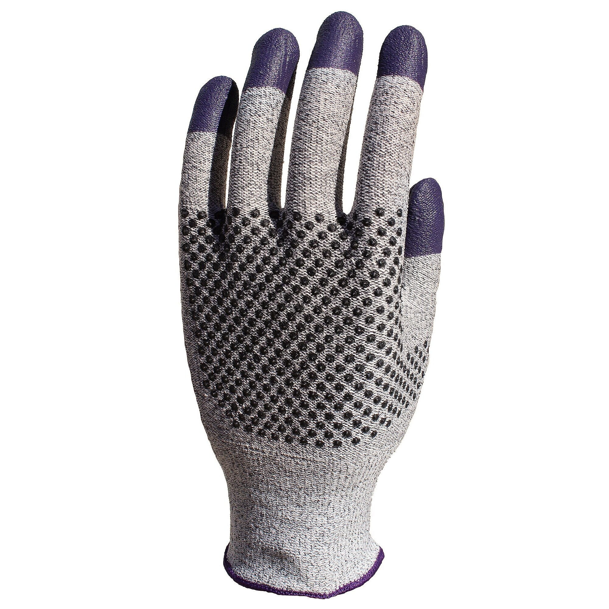 KleenGuard G60 Cut-Resistant Nitrile Cut Protection Gloves, Large, Purple