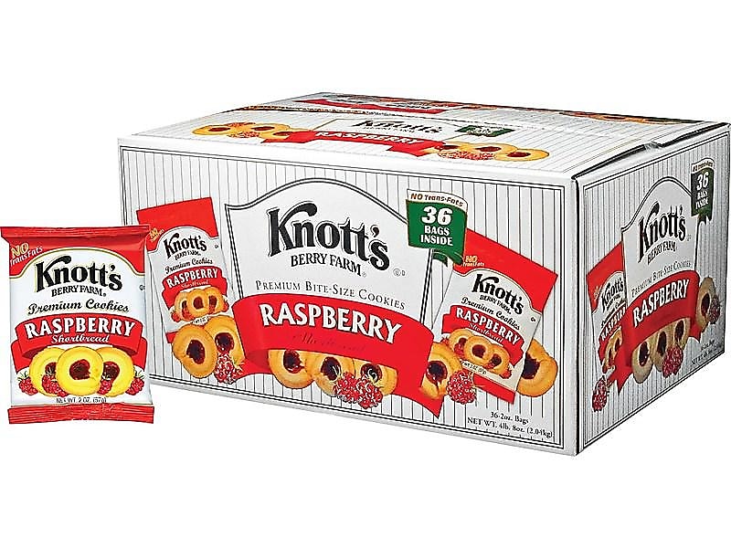 Knott's Berry Farm Raspberry Cookies, 2 oz., 36/Carton