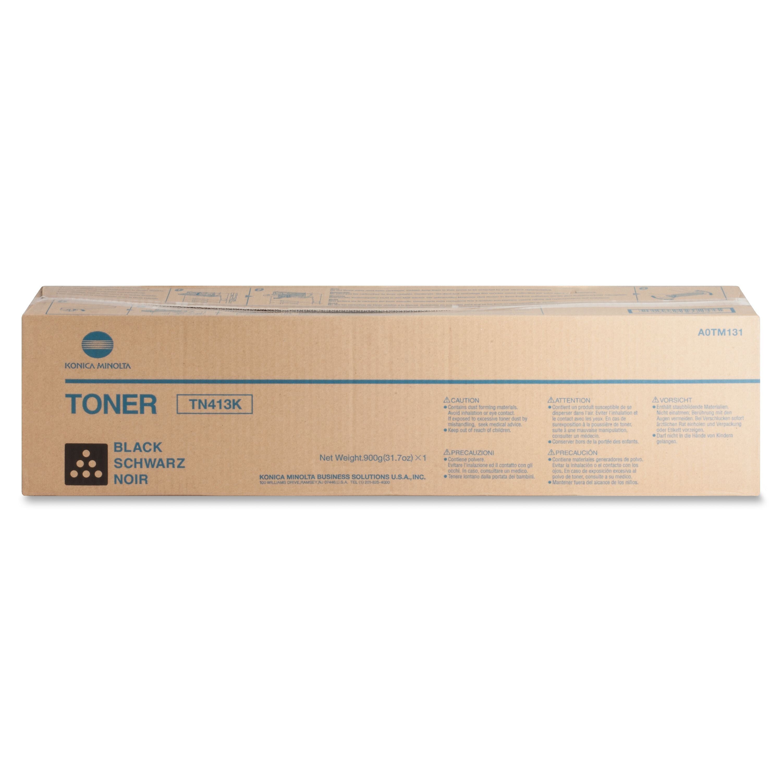 Konica Minolta TN-413 Black Standard Yield Toner Cartridge