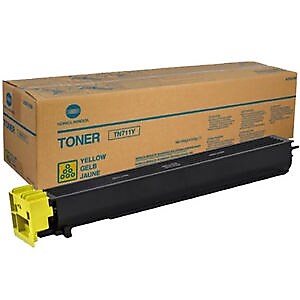 Konica Minolta TN-711 Yellow Standard Yield Toner Cartridge