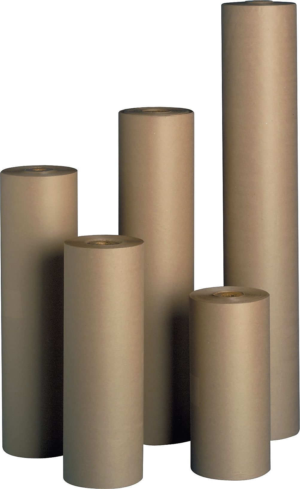 Kraft Paper Rolls, 50-lb., 18