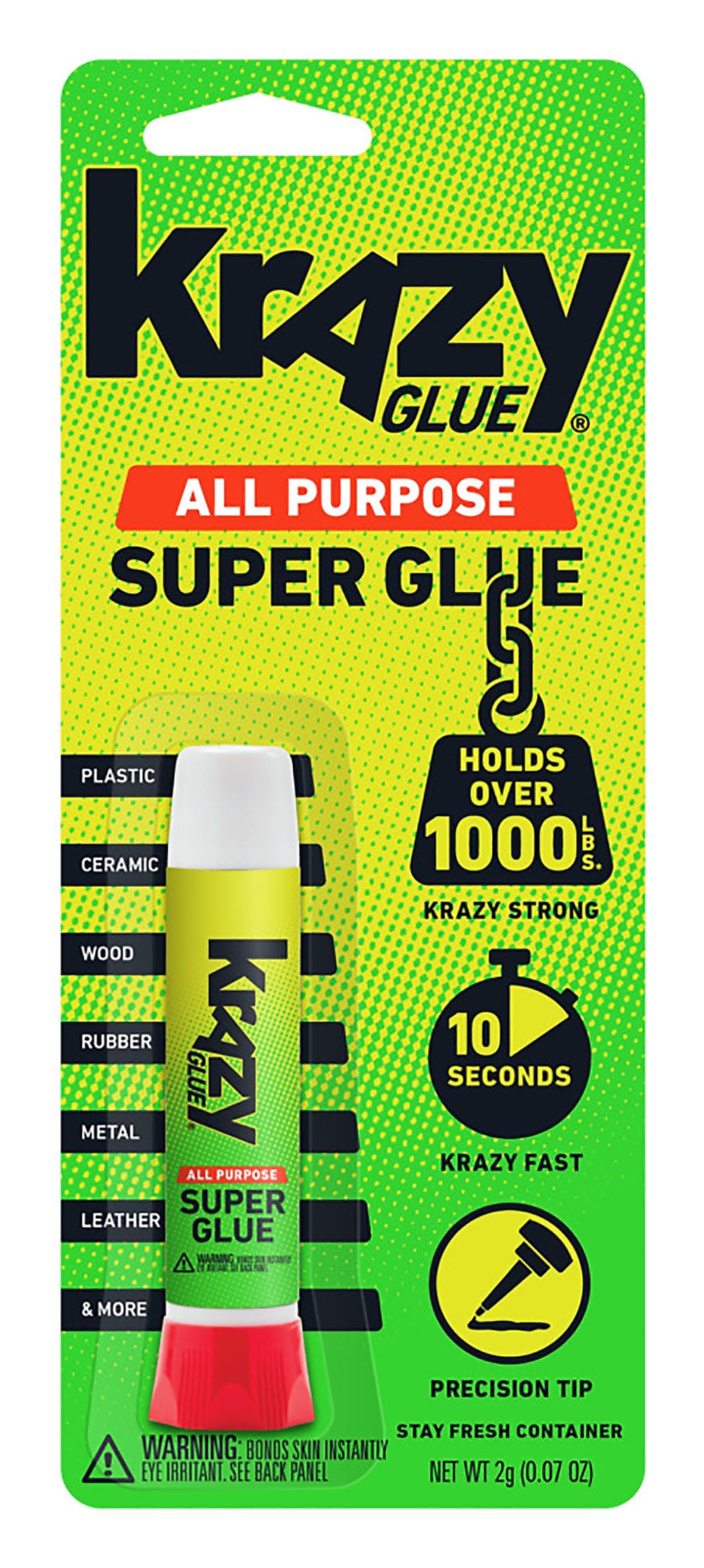 Krazy Glue All Purpose Glue, 0.07 oz.
