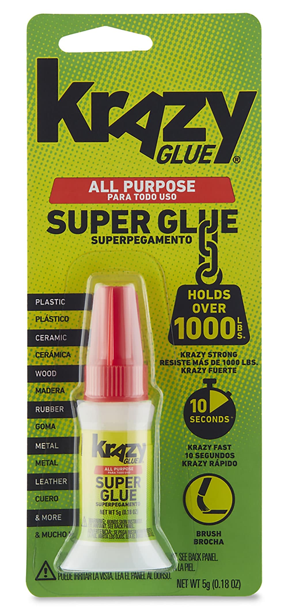 Krazy Glue All Purpose Glue, 0.18 oz.