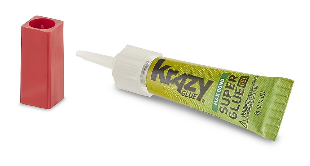 Krazy Glue Permanent Glue, 0.14 oz., Kraft