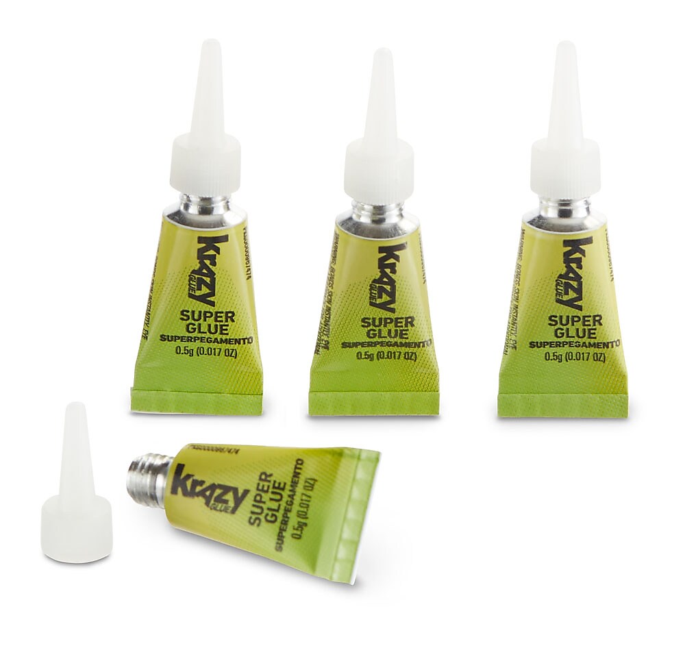 Krazy Glue Single Use All Purpose Glue, 0.5 oz., 4/Pack