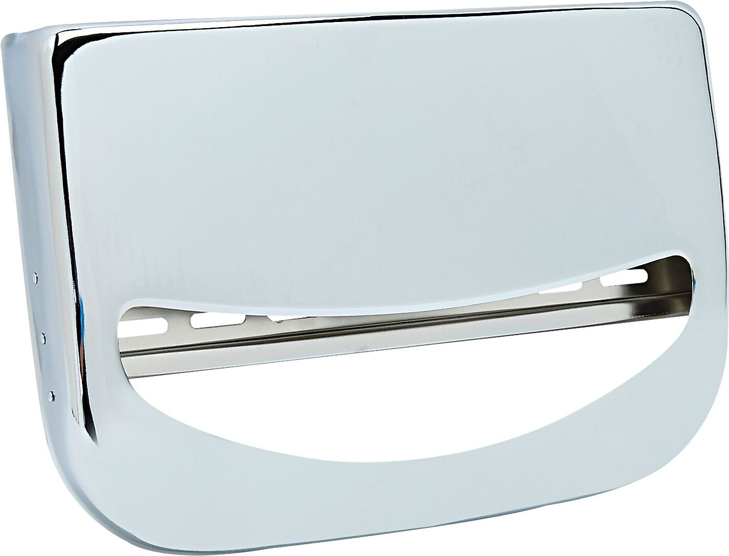Krystal Toilet Seat Cover Dispenser, Half-fold, Chrome