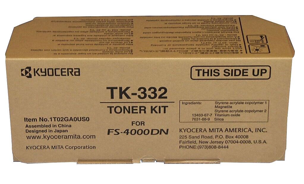 Kyocera TK-332 Black Standard Yield Toner Cartridge