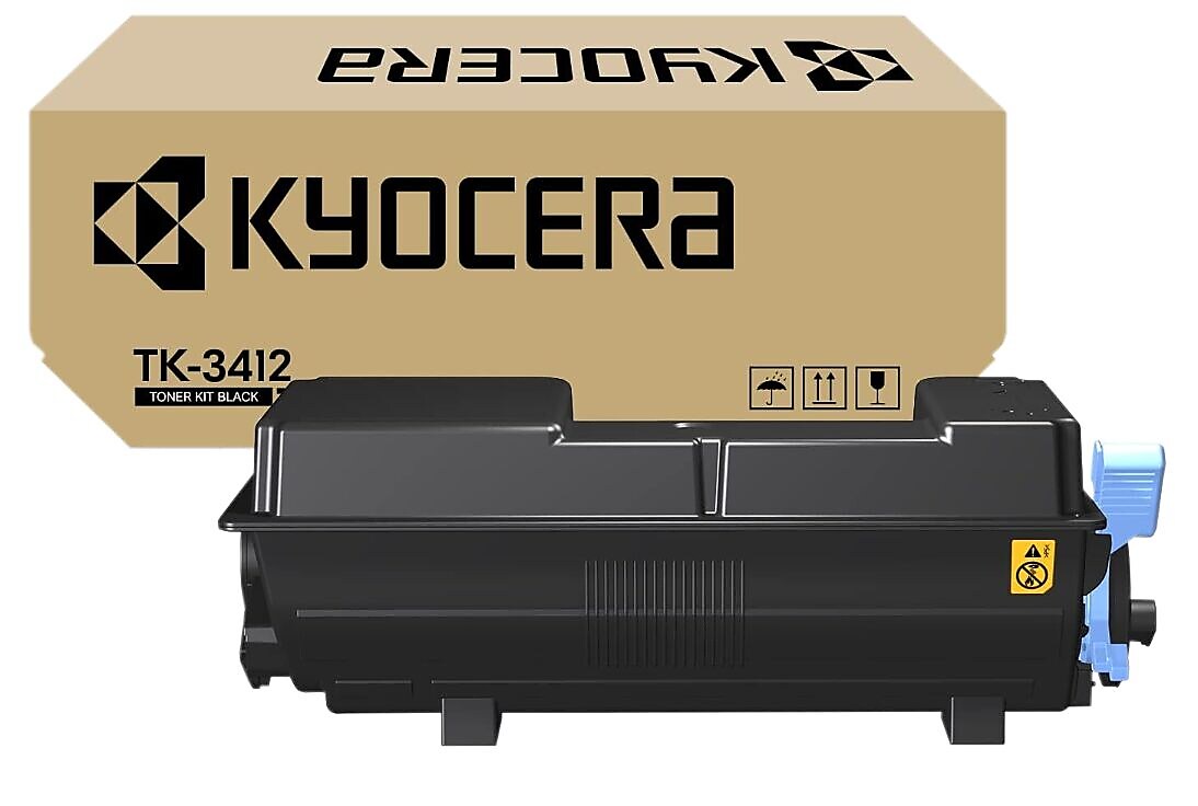 Kyocera TK-3412 Black Standard Yield Toner Cartridge