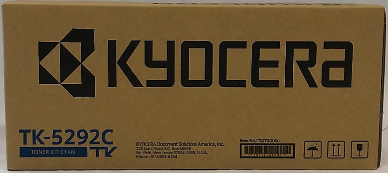 Kyocera TK-5292C Cyan Standard Yield Toner Cartridge