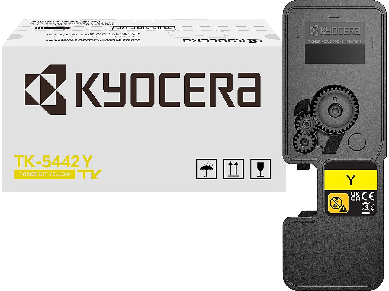 Kyocera TK-5442Y Yellow High Yield Toner Cartridge