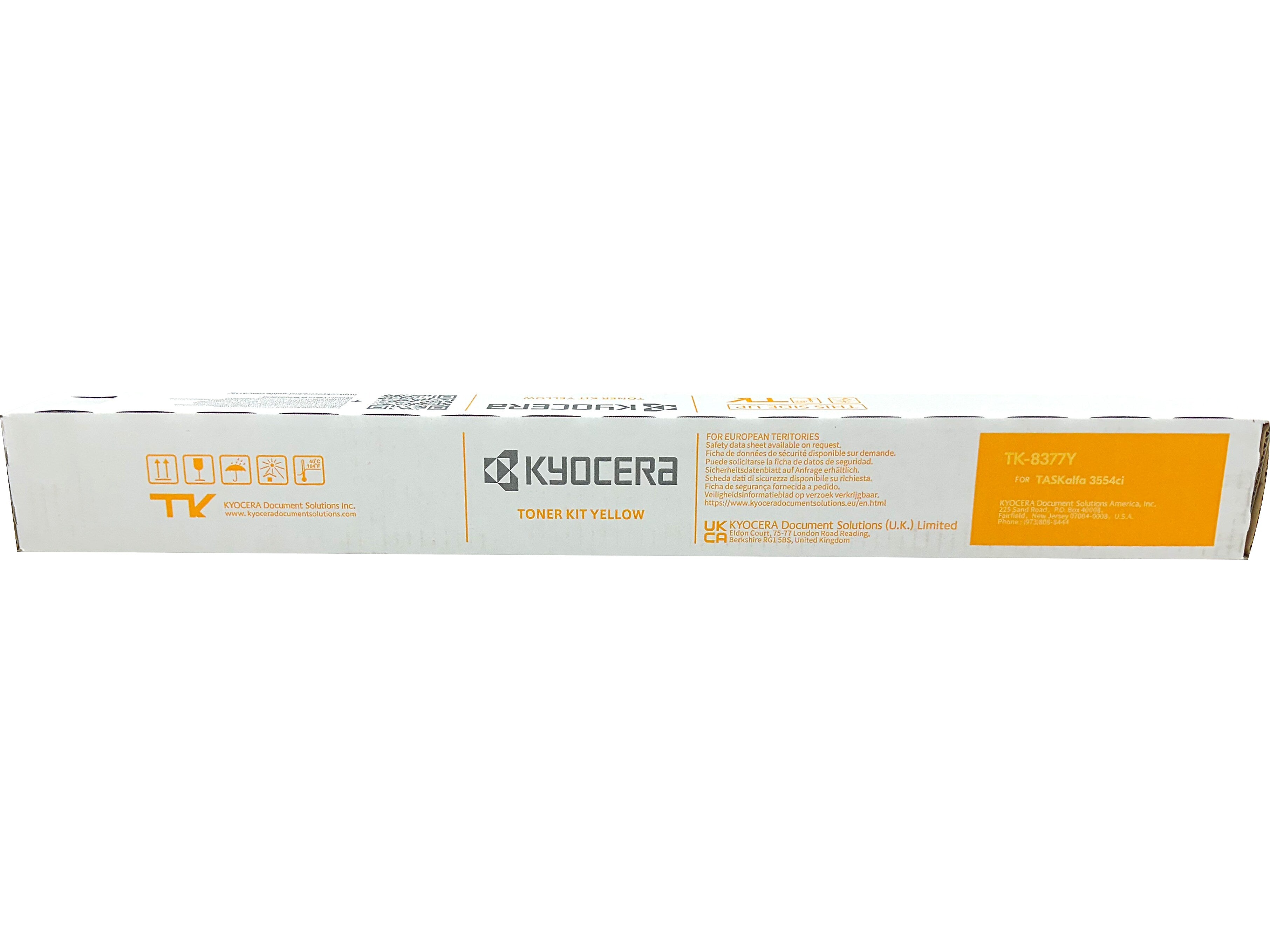 Kyocera TK-8377Y Yellow Standard Yield Toner Cartridge