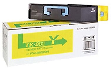 Kyocera TK-882 Yellow Standard Yield Toner Cartridge