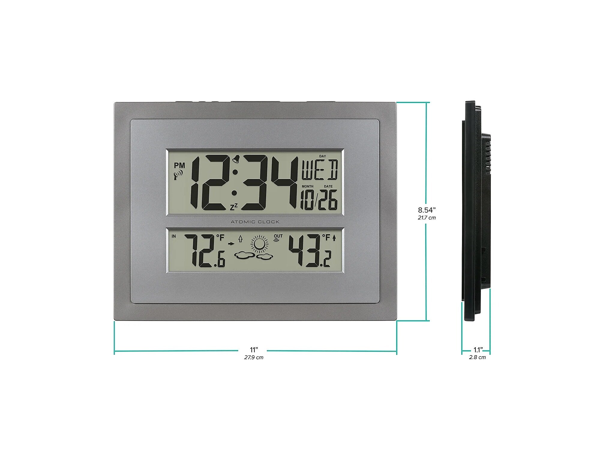 La Crosse Technology Atomic Wall/Table Clock
