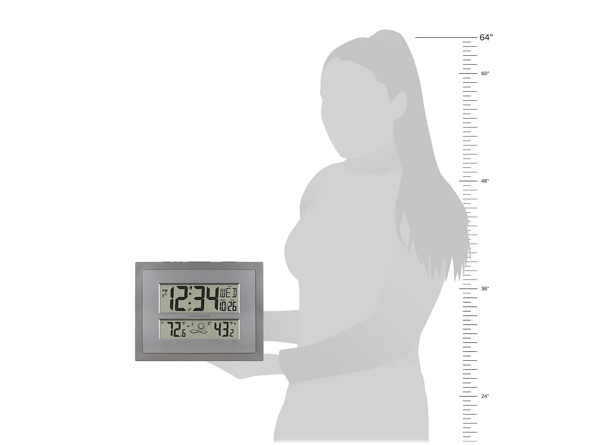 La Crosse Technology Atomic Wall/Table Clock