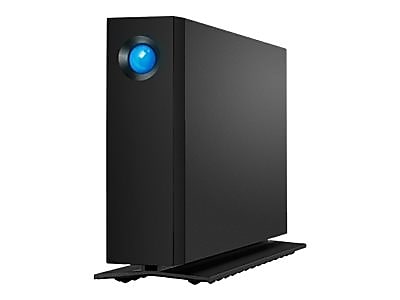 LaCie d2 Professional 16TB, External Hard Drive, Black