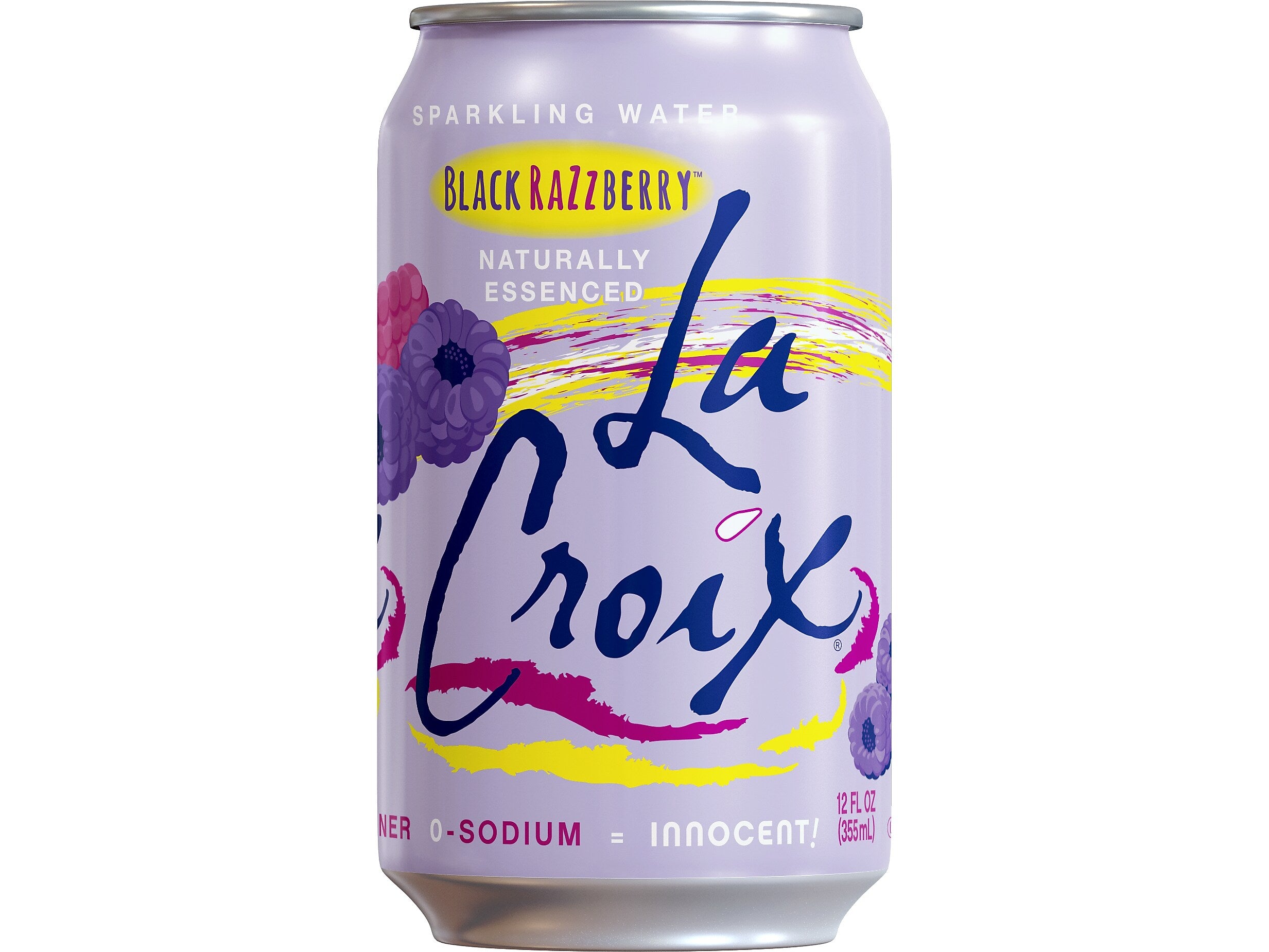 Lacroix Black RazZberry Sparkling Seltzer Water, 12 Fl. Oz., 12 Cans/Pack, 2 Packs/Carton