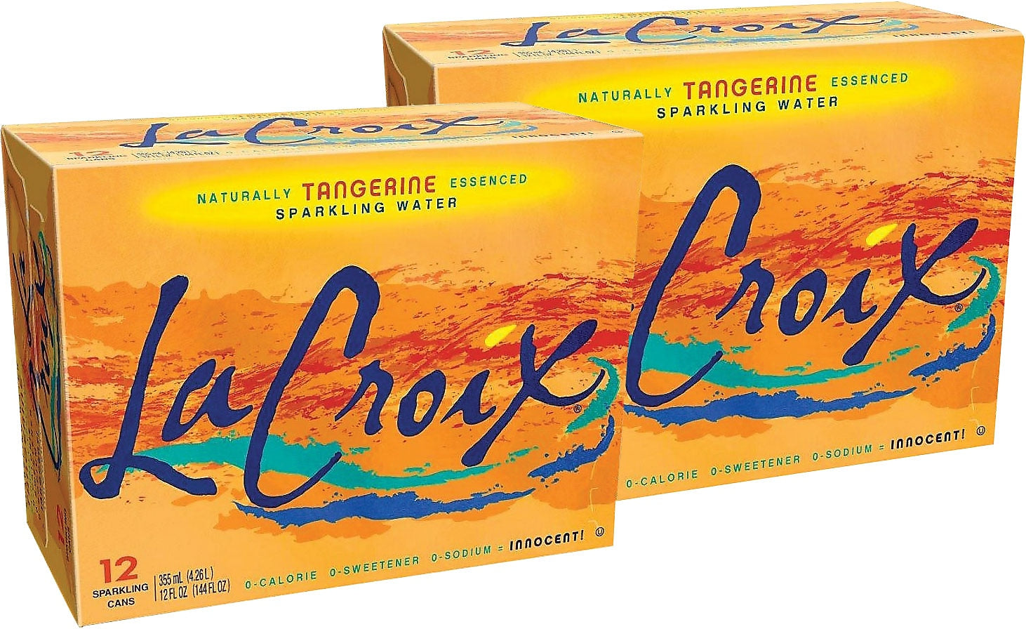 LaCroix Tangerine Sparkling Water, 12 oz., 24/Carton