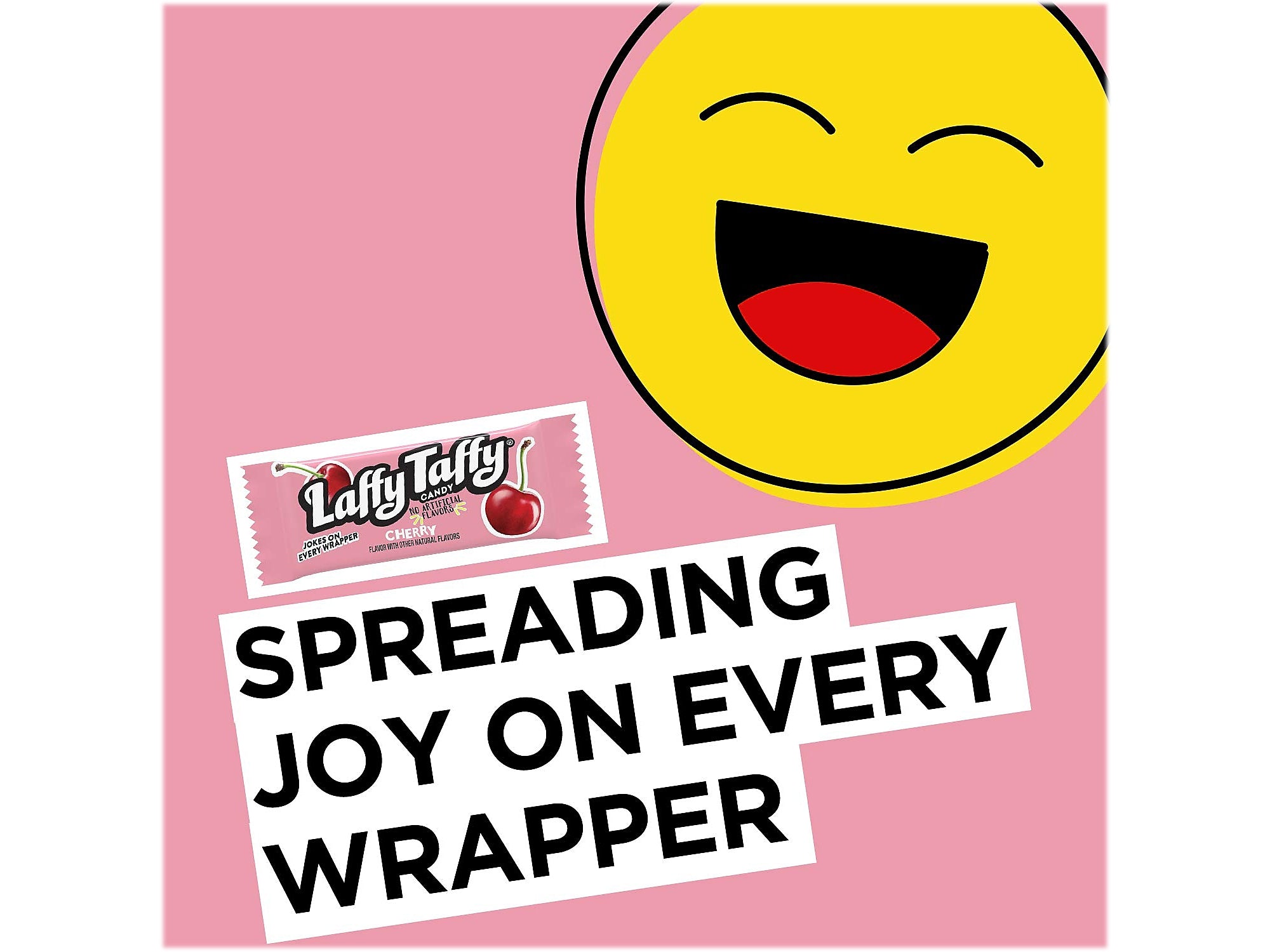 Laffy Taffy Assorted Chewy Candy, 0.34 oz, 145/Tub
