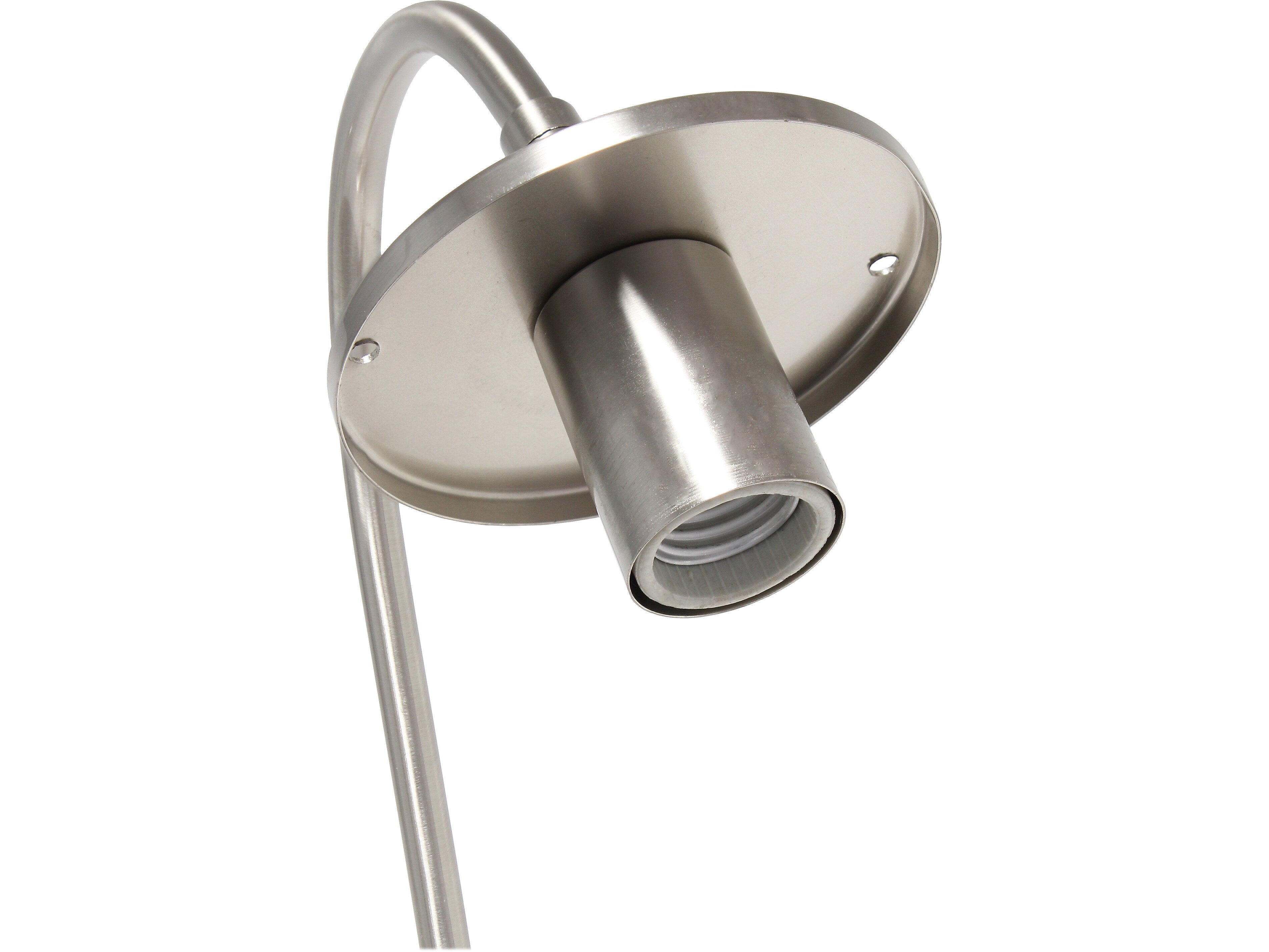 Lalia Home Studio Loft Table Lamp, Brushed Nickel