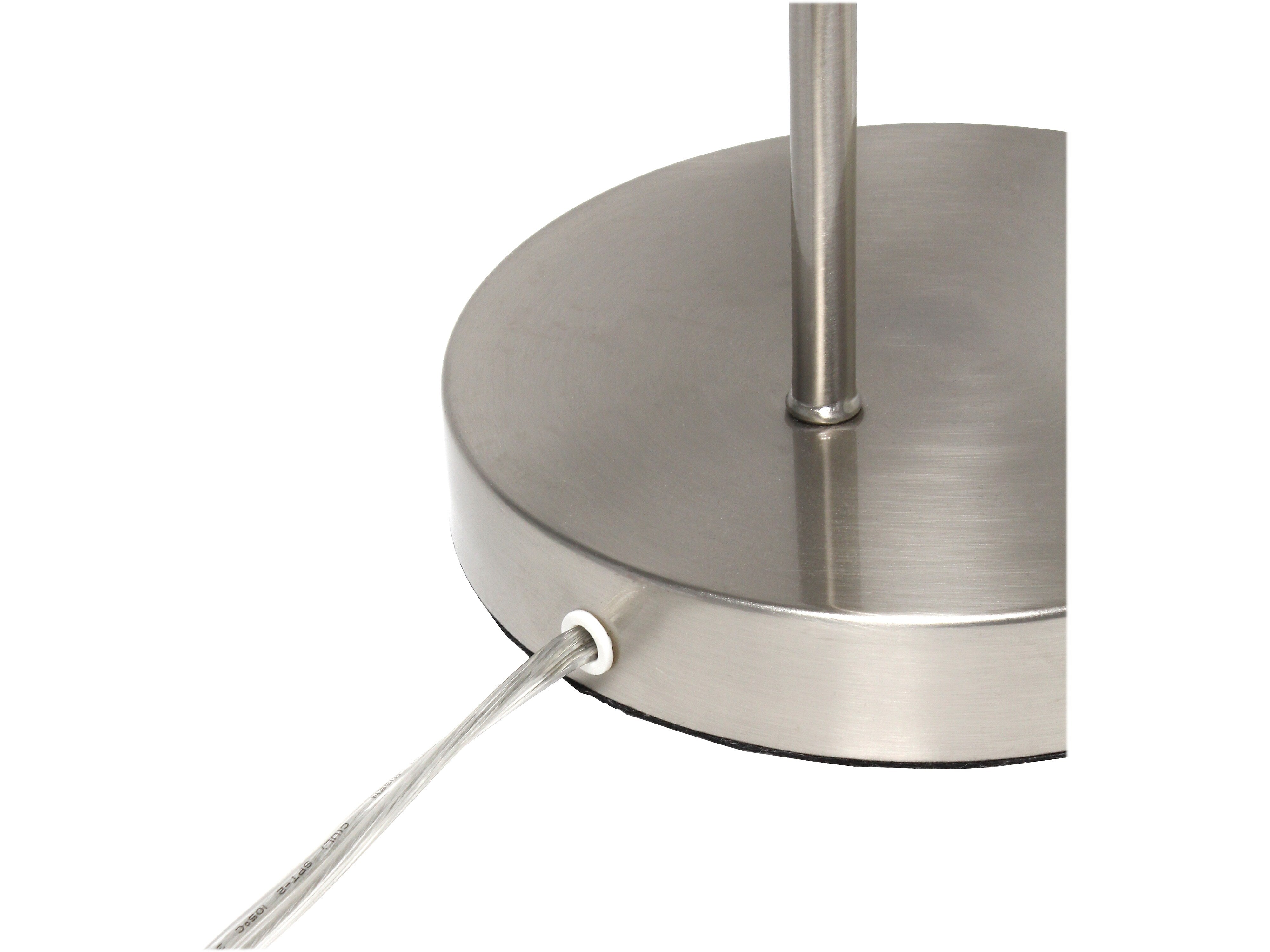 Lalia Home Studio Loft Table Lamp, Brushed Nickel