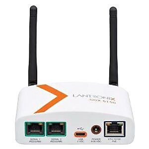 Lantronix SGX 5150 IoT Device Gateway Dual Band Wireless and Ethernet Router, White