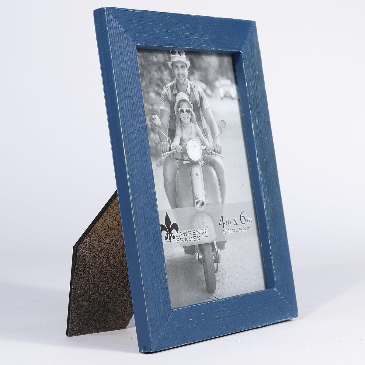 Lawrence Frames 4"W x 6"H Charlotte Weathered Gray Wood Picture Frame