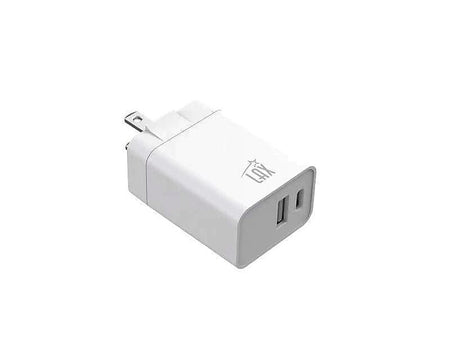 LAX Gadgets USB Wall Charger for Most Smartphones, White