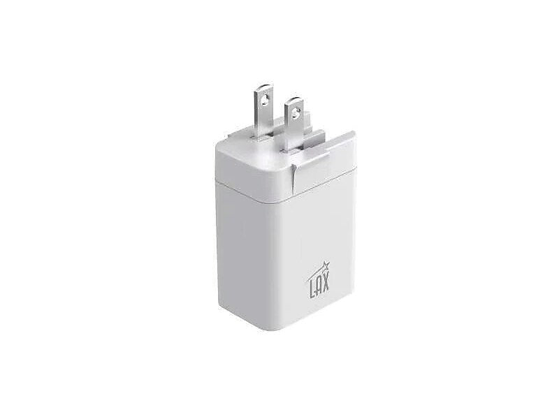 LAX Gadgets USB Wall Charger for Most Smartphones, White