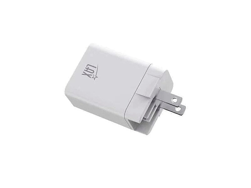 LAX Gadgets USB Wall Charger for Most Smartphones, White