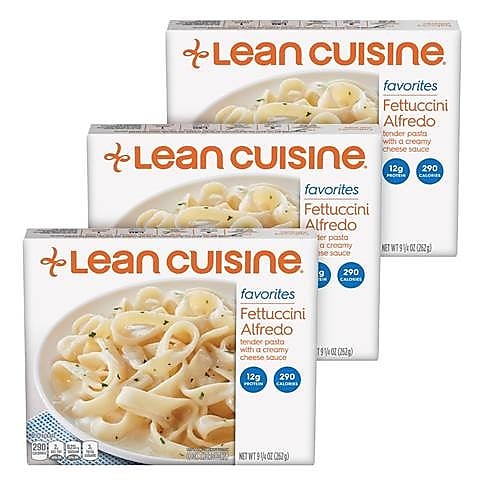 Lean Cuisine Favorites Fettuccini Alfredo Pasta, 9.25 oz., 3/Pack