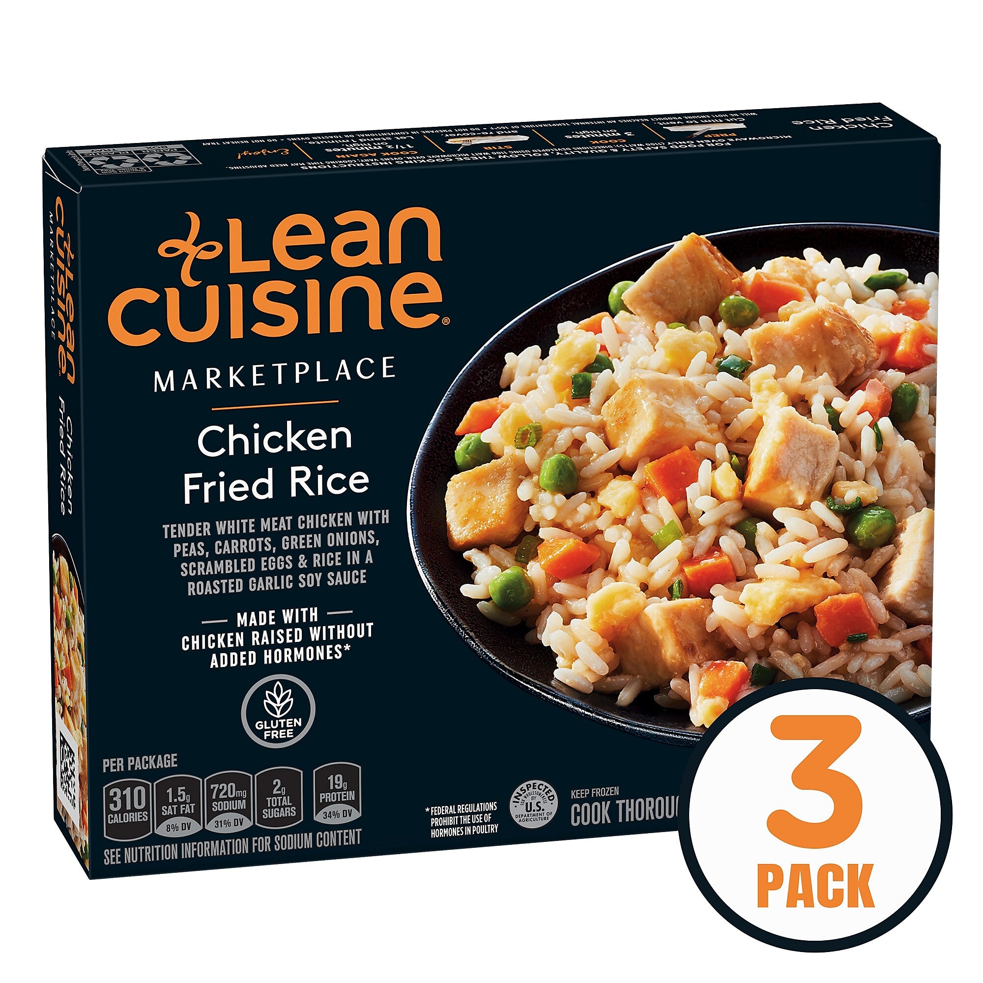 Lean Cuisine Marketplace Chicken Fried Rice, 3/Pack
