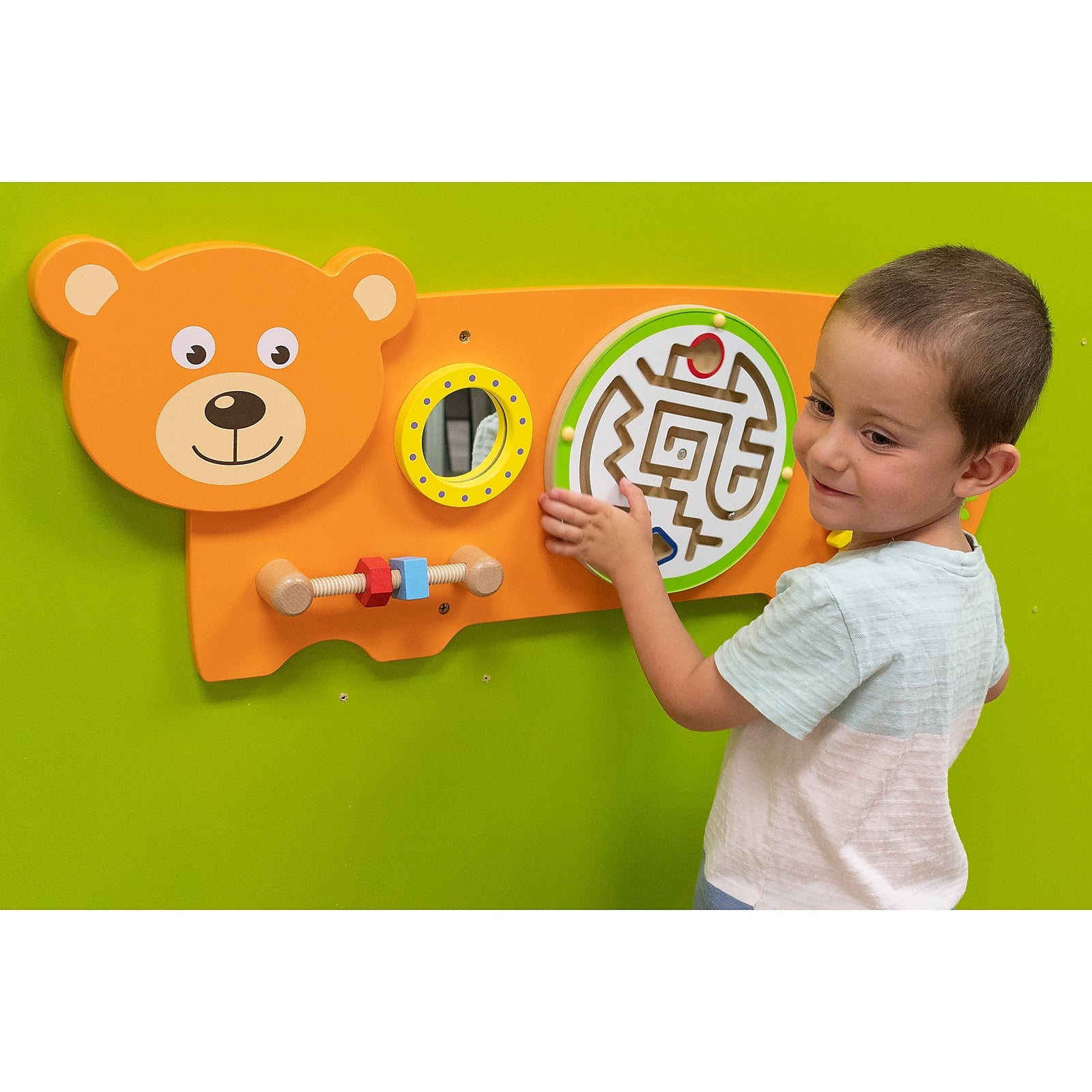 Learning Advantage Three Activity Wall Panel, Bear